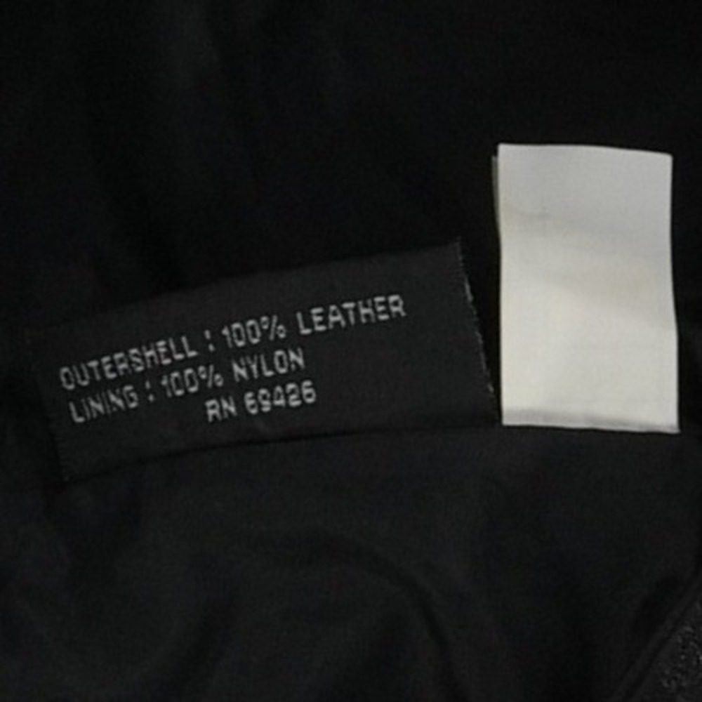 Wilsons Leather Maxima Mini Skirt Women's Size 4 Black Belted 100% Leather - Picture 3 of 5